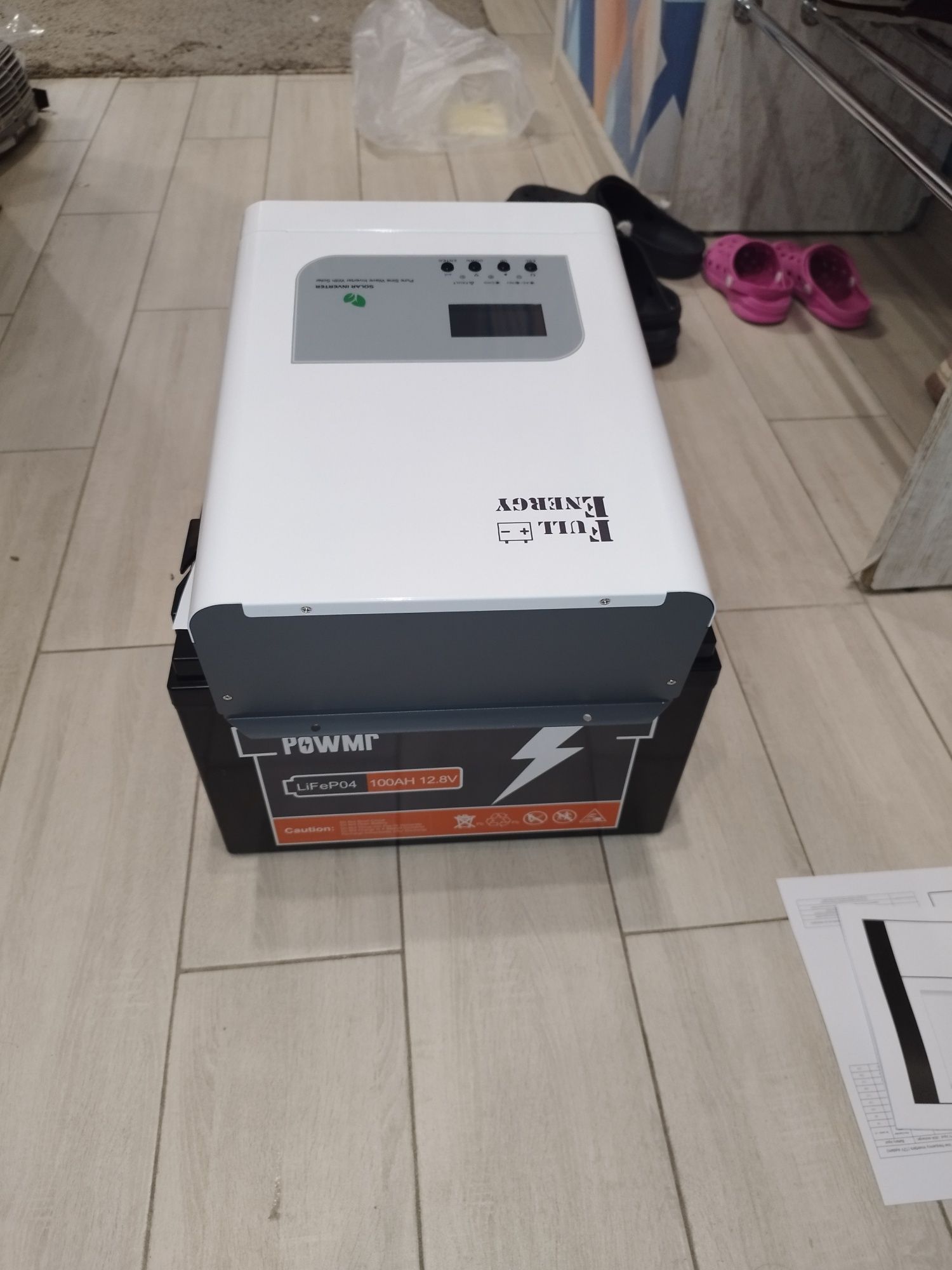 Комплект ДБЖ 1280Вт/год 800Вт