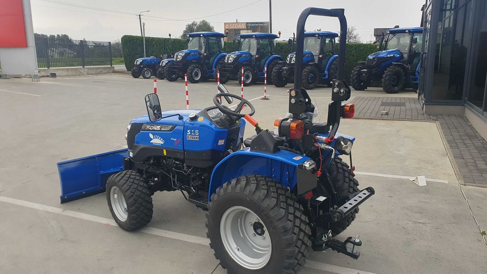 Ciągnik rolniczy-mini traktor Solis S16 - 18 KM + Pług śnieżny