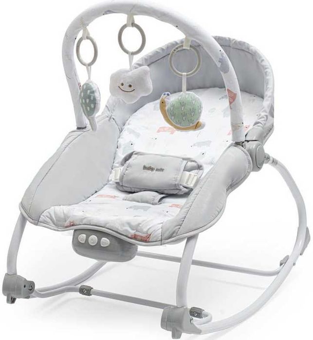 Baby Mix - wielofunkcyjny leżaczek z funkcją bujania, bujaczek