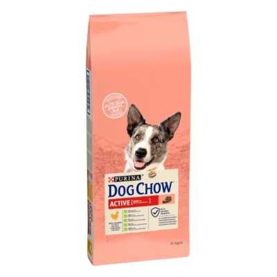 Сухий корм для активних собак Dog Chow Active Adult з куркою 14кг