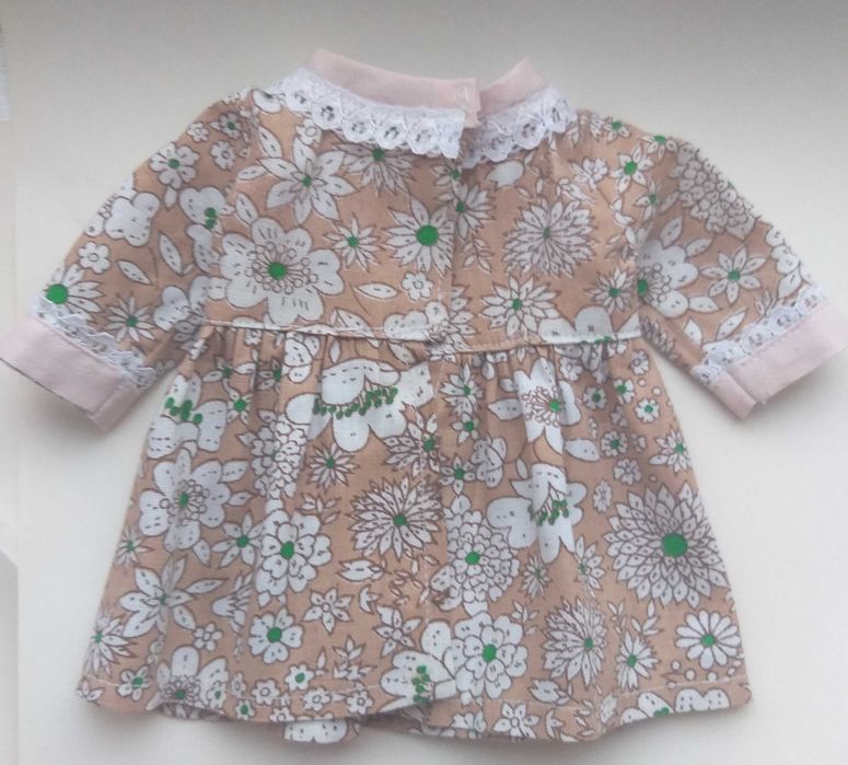 Сукня для ляльки ГДР 28-32 см одяг платье для куклы одежда