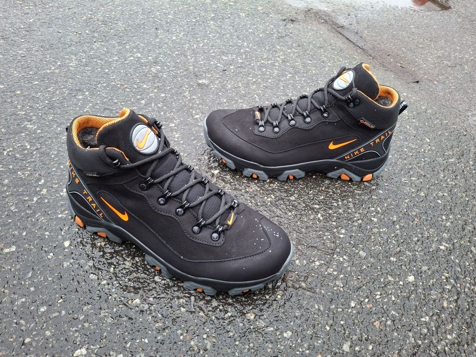 NIKE TRAIL зимові чоловічі кросівки зимние кроссовки на меху красовки