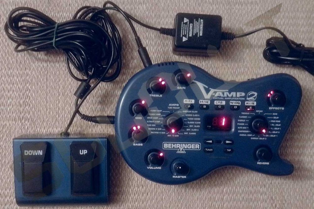 Behringer V-Amp 2 - Multiefekt gitarowy