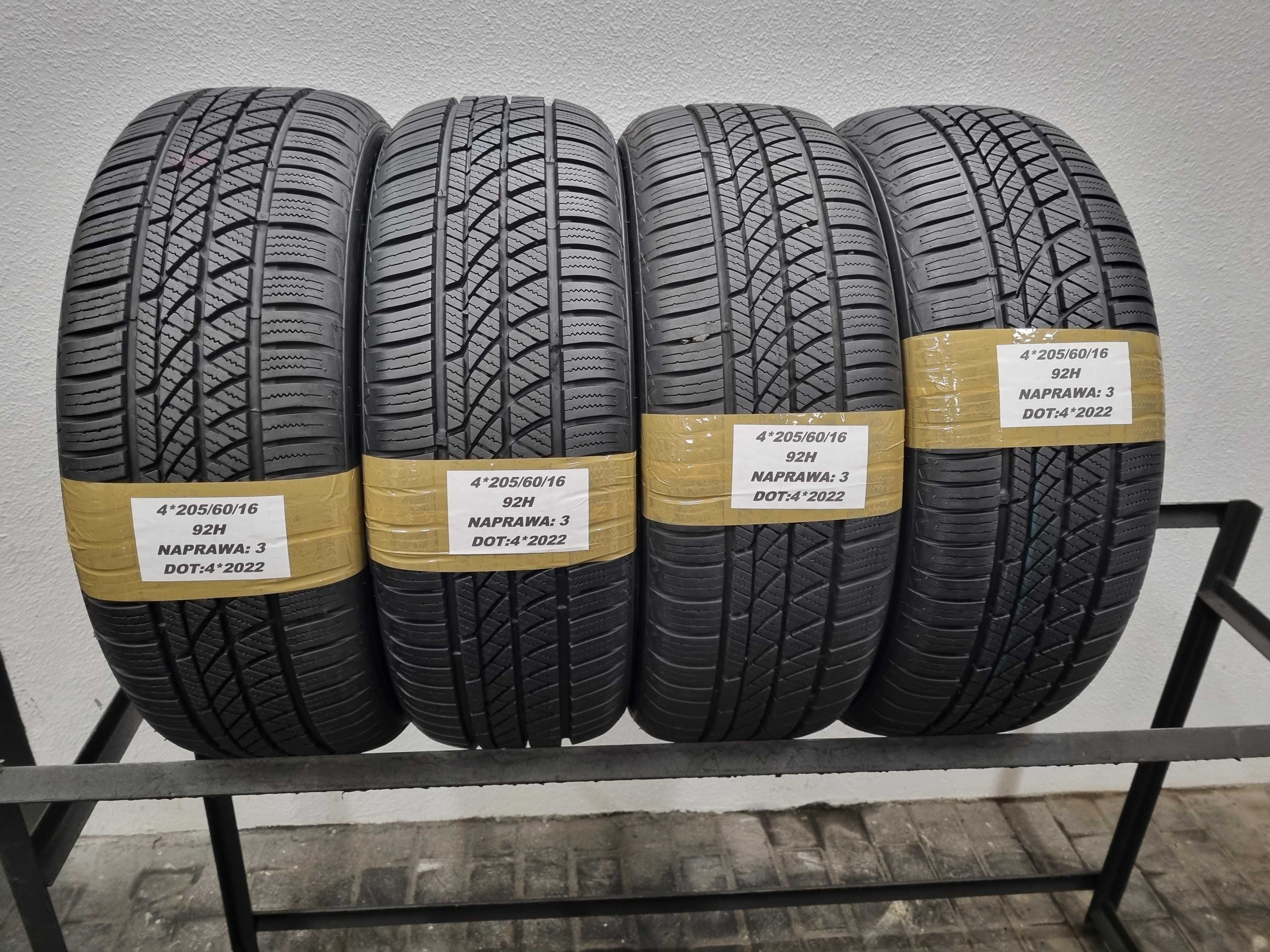 205/60/16 92H Hankook Kinergy 4S KOMPLET OPON