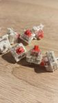 Switche/przełączniki  mechaniczne Kailh Red 65szt.