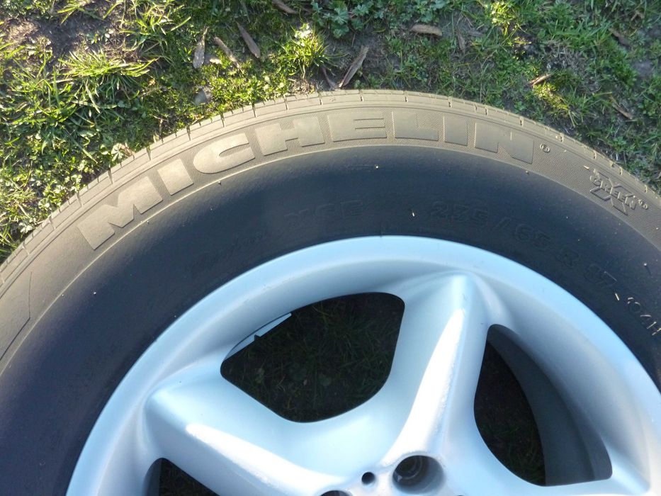 BMW X5 koło zapasowe 235/65 r17 aluminiowa felga michelin oryg opona