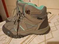 Damskie buty trekkingowe. Szare. Waterproof Wanabee. Rozmiar 38.