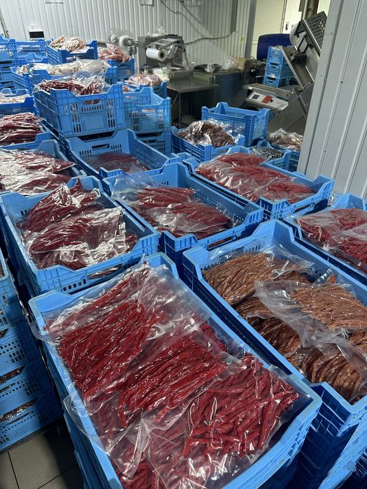 Соломка свина вишня, соломка сир, джерки, мʼясні снеки від виробника!