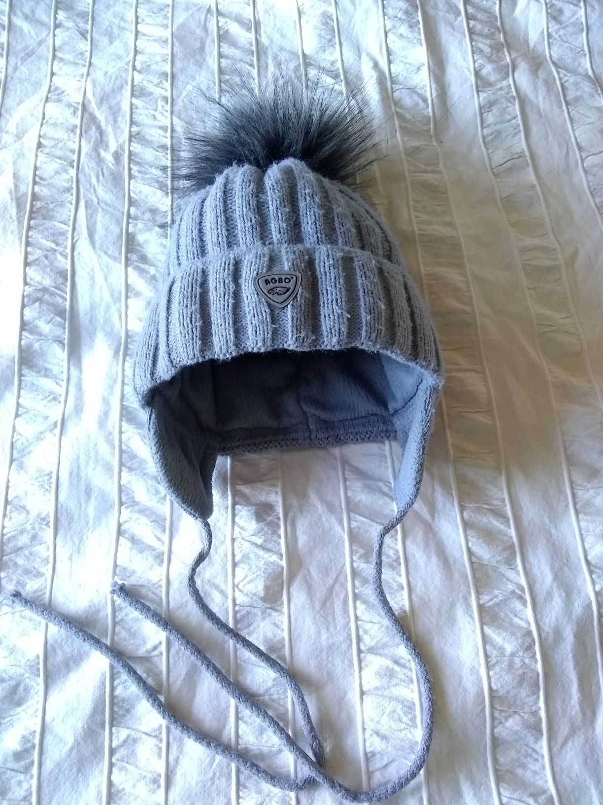 Зимний комплект шапка+шарф