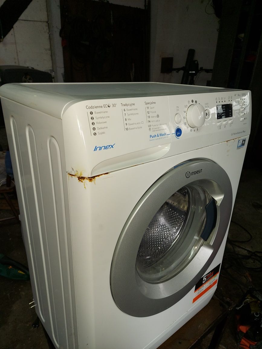 Części z pralki indesit BWSA 61253