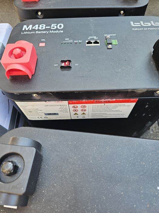 Батареї 48v, Lifepo4,  літійзалізофосфат , 2.4квт 50ah