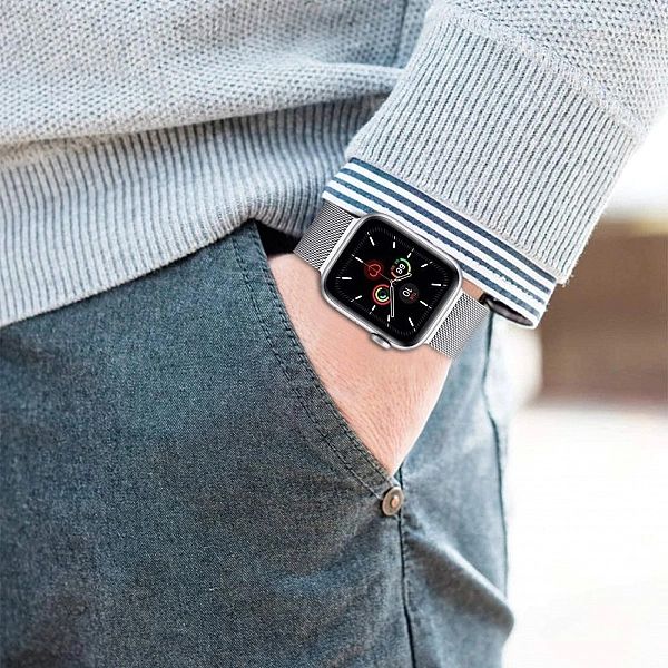 Pasek Tech-Protect MilaneseBand na Apple Watch 4 / 5 / 6 / 7 / 8 / 9 /