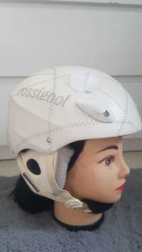 Kask Narciarski ROSSIGNOL dzieciecy Bialy