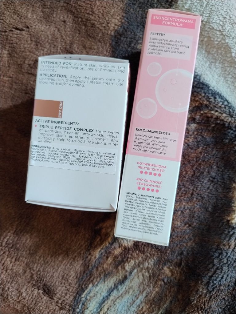 Serum x2 nowe 2 w cenie 1 bielenda eweline lifting peptydy