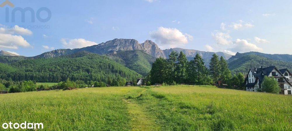 Działka przy dolinie Strążyskiej w Zakopanem