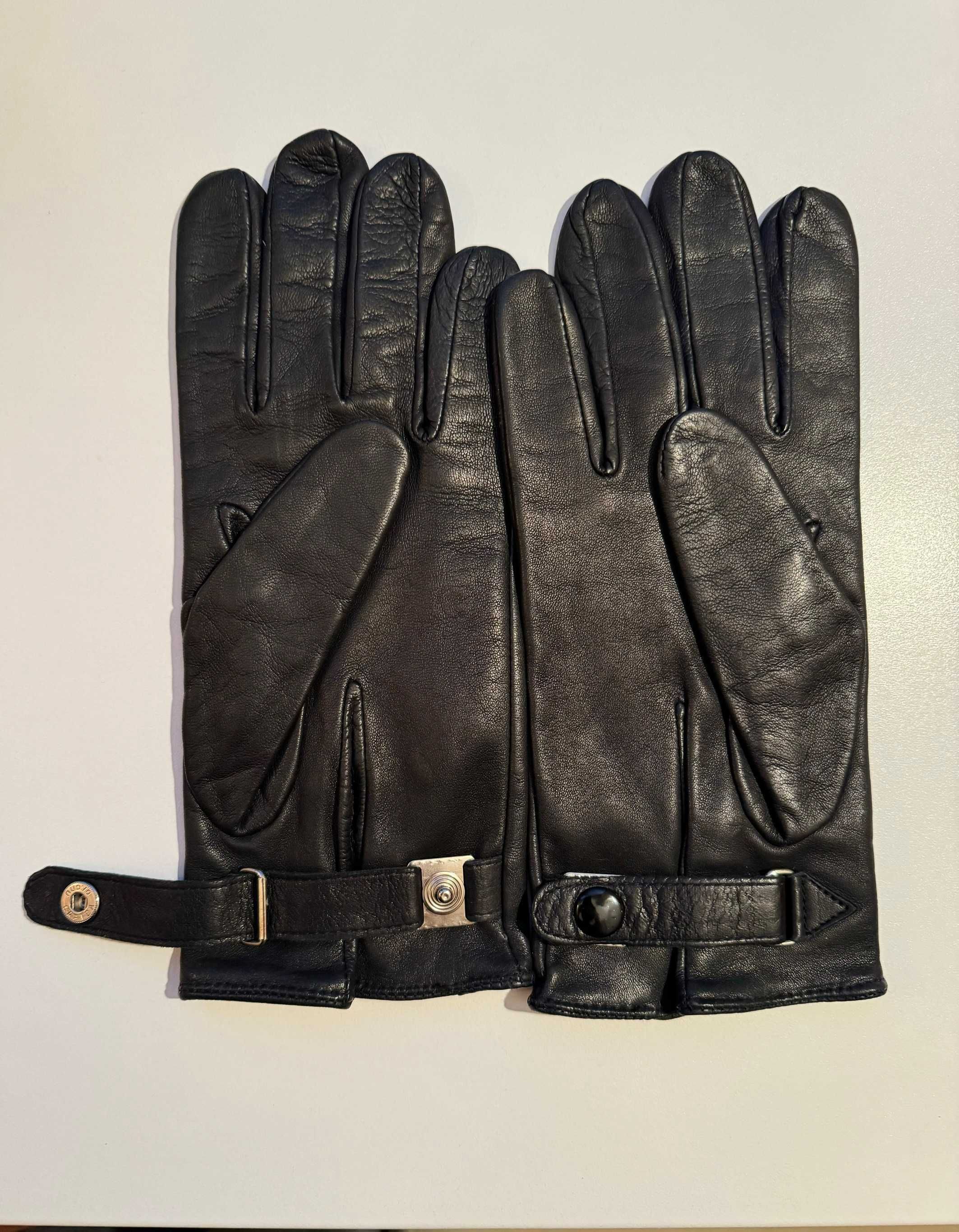 Чоловічі брендовані шкіряні рукавиці Galantex Pirot