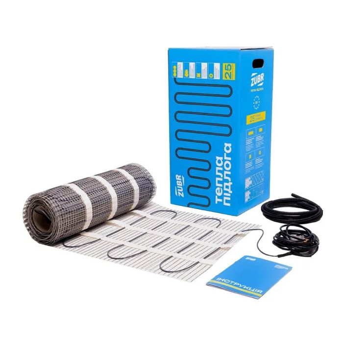 Тепла підлога мат ZUBR DC Mat 160 / 1 кв.м