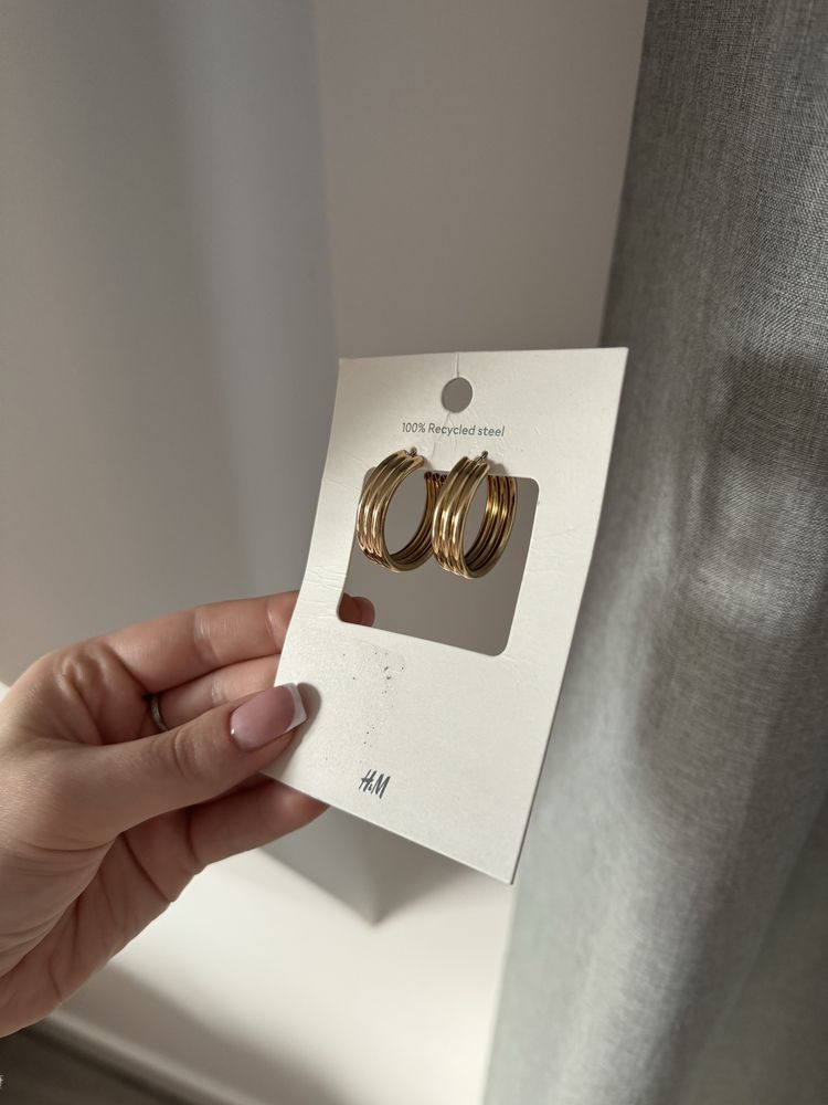 Kolczyki h&m kolka