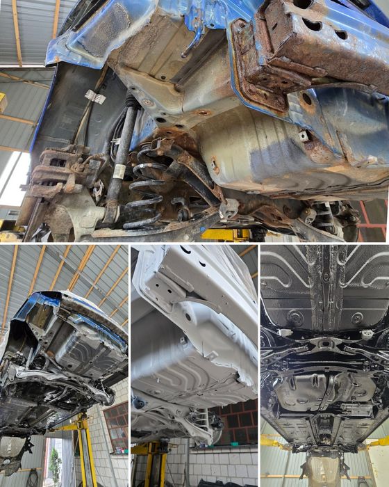 Konserwacja aut, podwozia . Czyszczenie laserowe