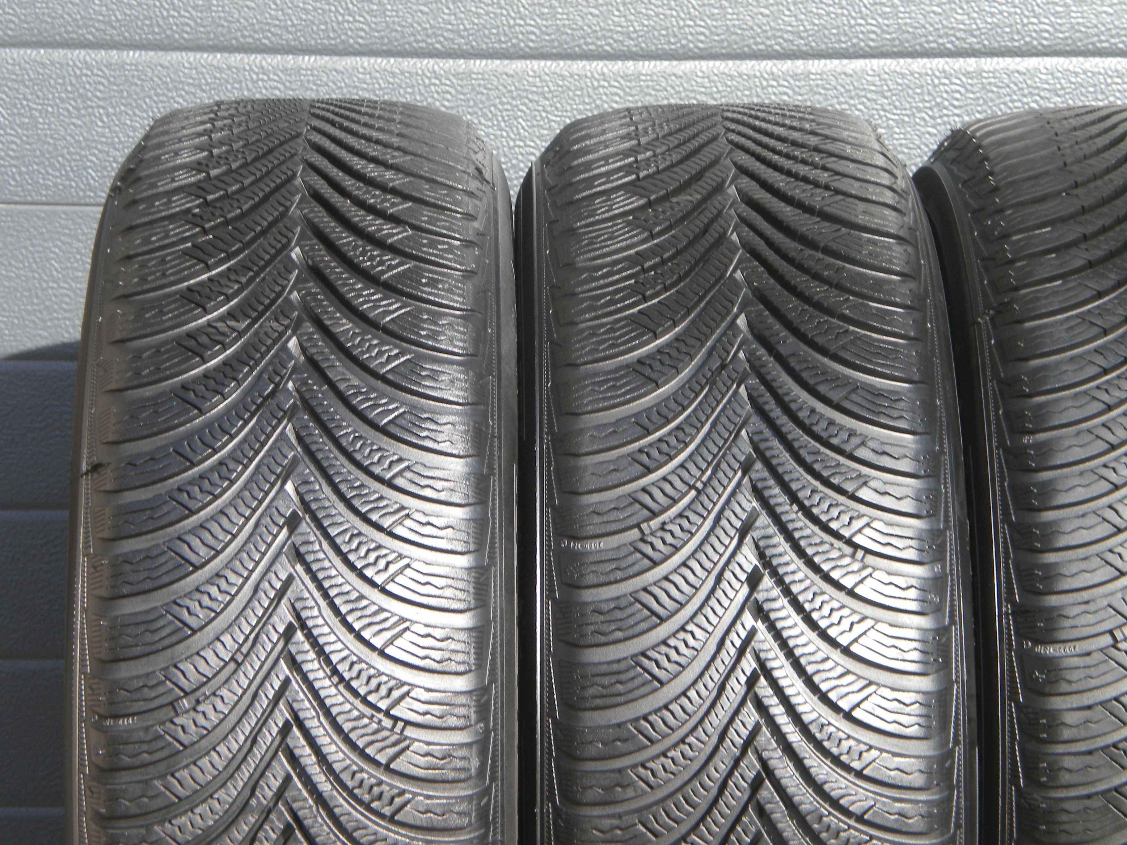! 4x Opony zimowe 195/60R16 MICHELIN ALPIN 5 bardzo ładne około 8mm