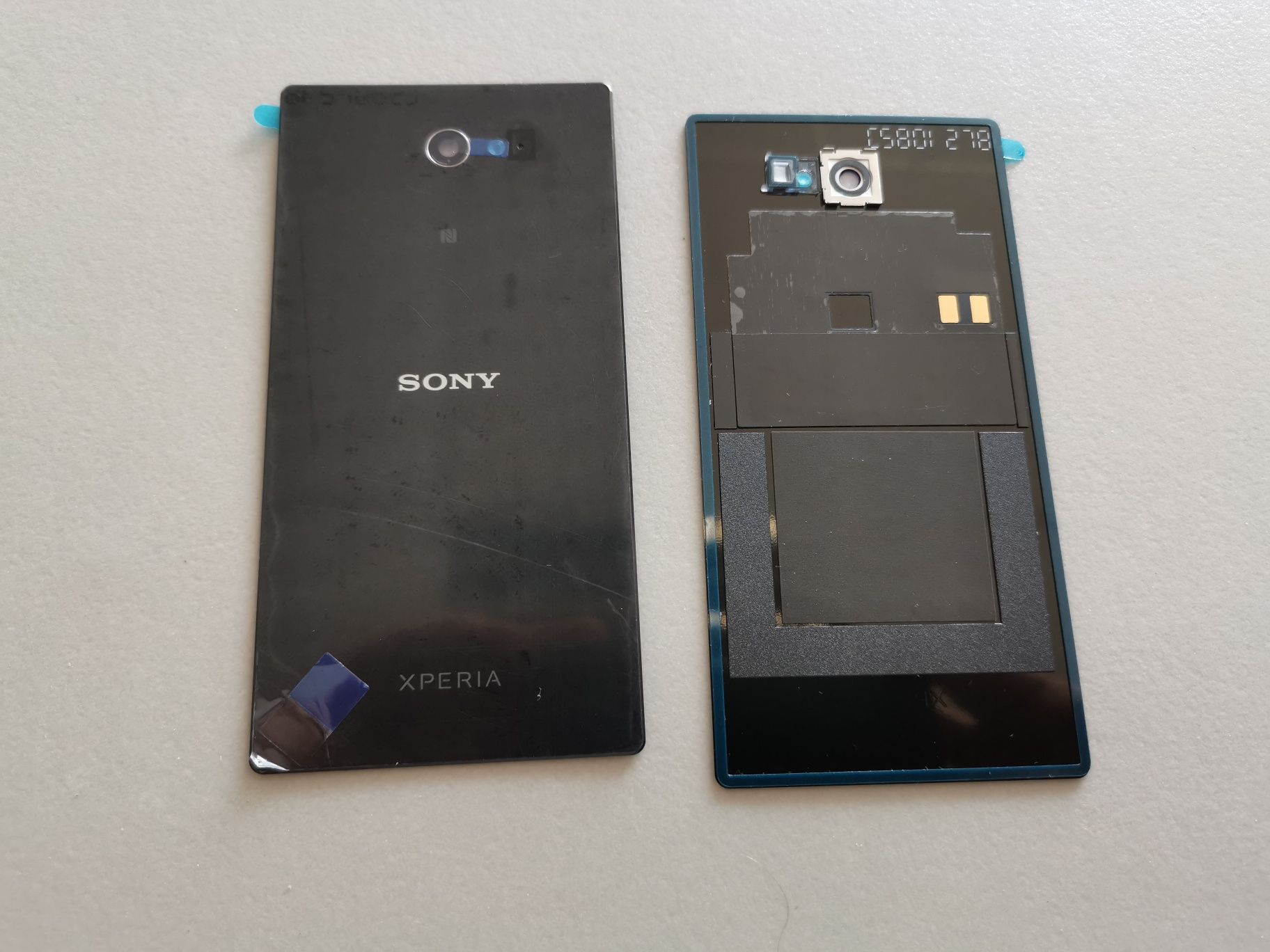 Oryginalna Klapka Tył Plecki Sony Xperia M2 Czarna D2305