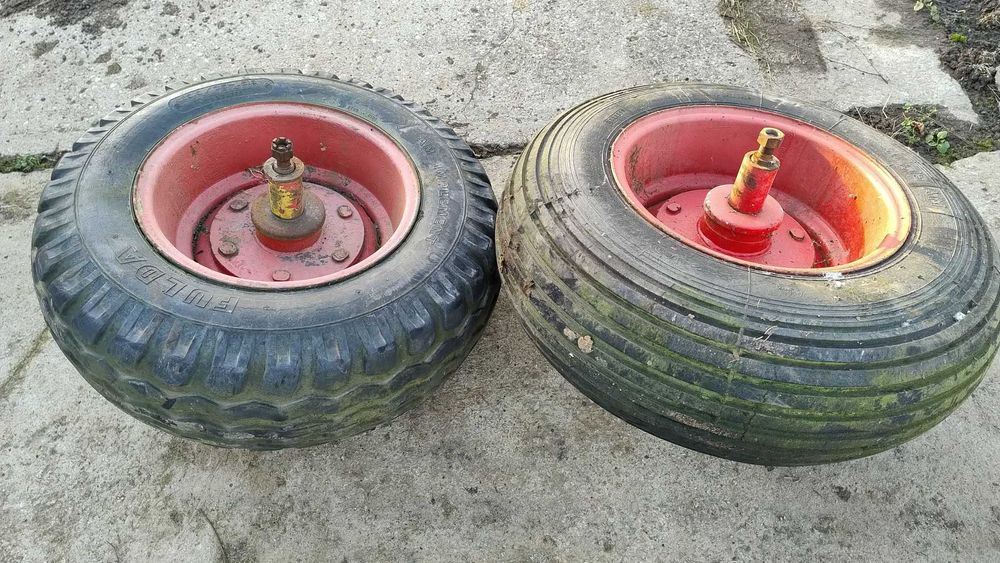 Koło Piasta Oś Piasta Kompletne Balonówka 10.0/75-15.3