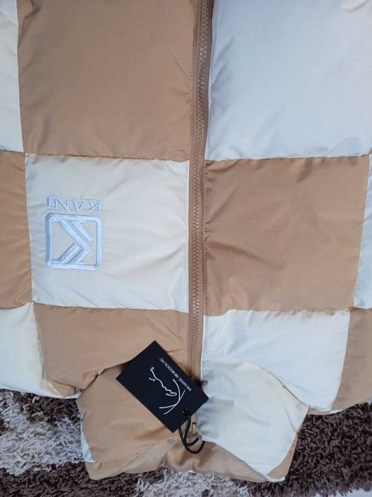 ОРИГІНАЛ Karl Kani multicolour Пуховик тепла куртка зимова Карл кані М