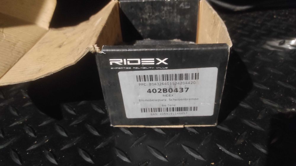 Pastilhas de travão Ridex