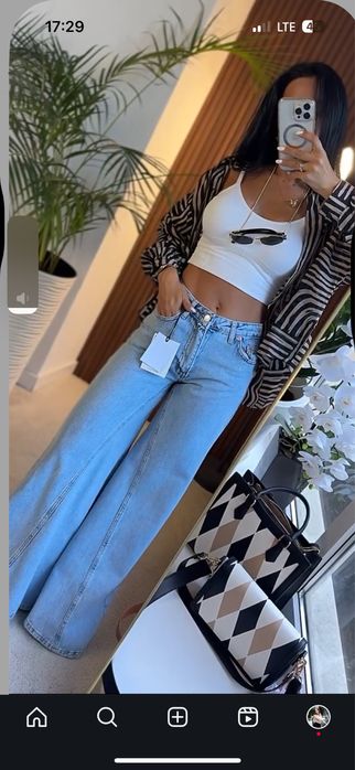 Джинси клеш