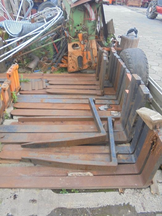 Widły do palet ładowacz czołowy paleciak ładowarka długie 240cm i inne