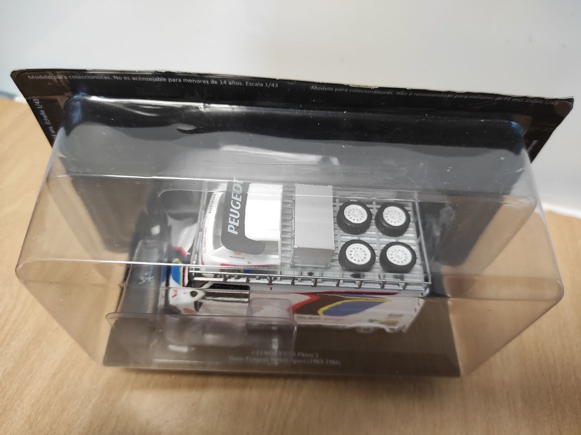 Miniatura Citroen C 35 Fase 2 Team Peugeot Sport 1/43