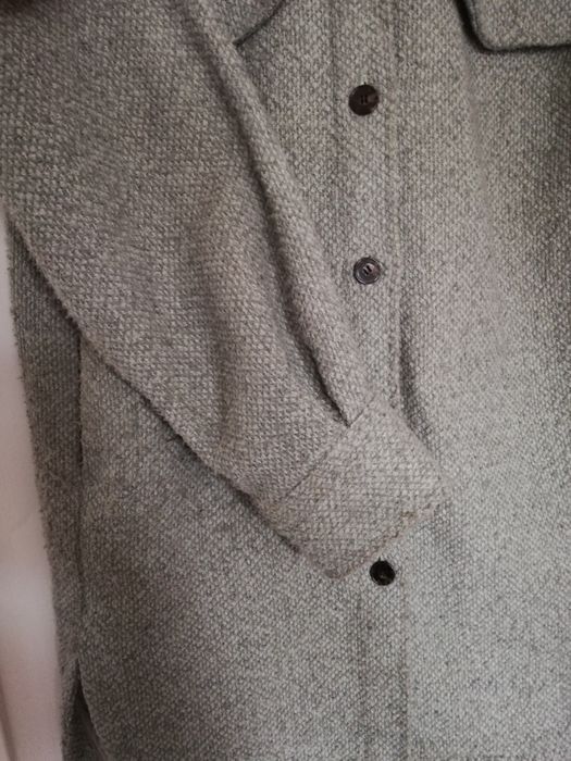 Kurtka koszulowa h&m XS S oversize płaszczyk koszula miętowy zielony
