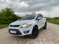 Ford Kuga 2.0 TDCI / Biała Perła / Panoramiczny Dach / 4x4 / Skóry / Kamera