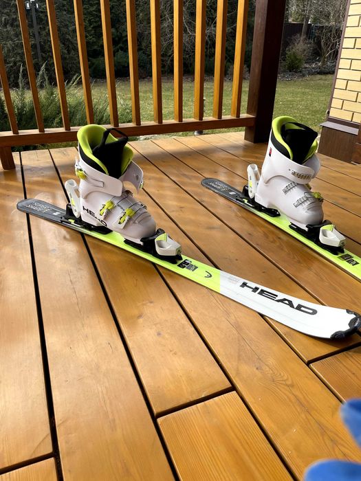 лижні ботинки NORDIKA р. 24, лижі HEAD р. 117