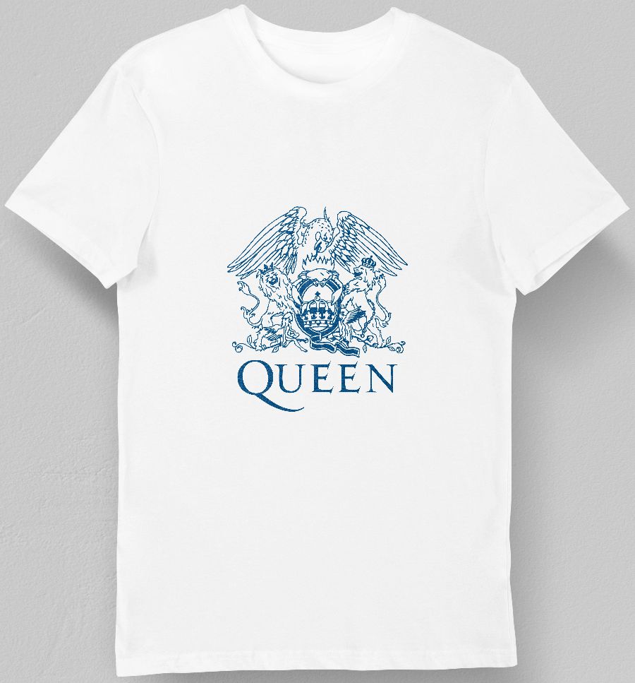 Koszulka męska zespół the queen zespół biała 3XL