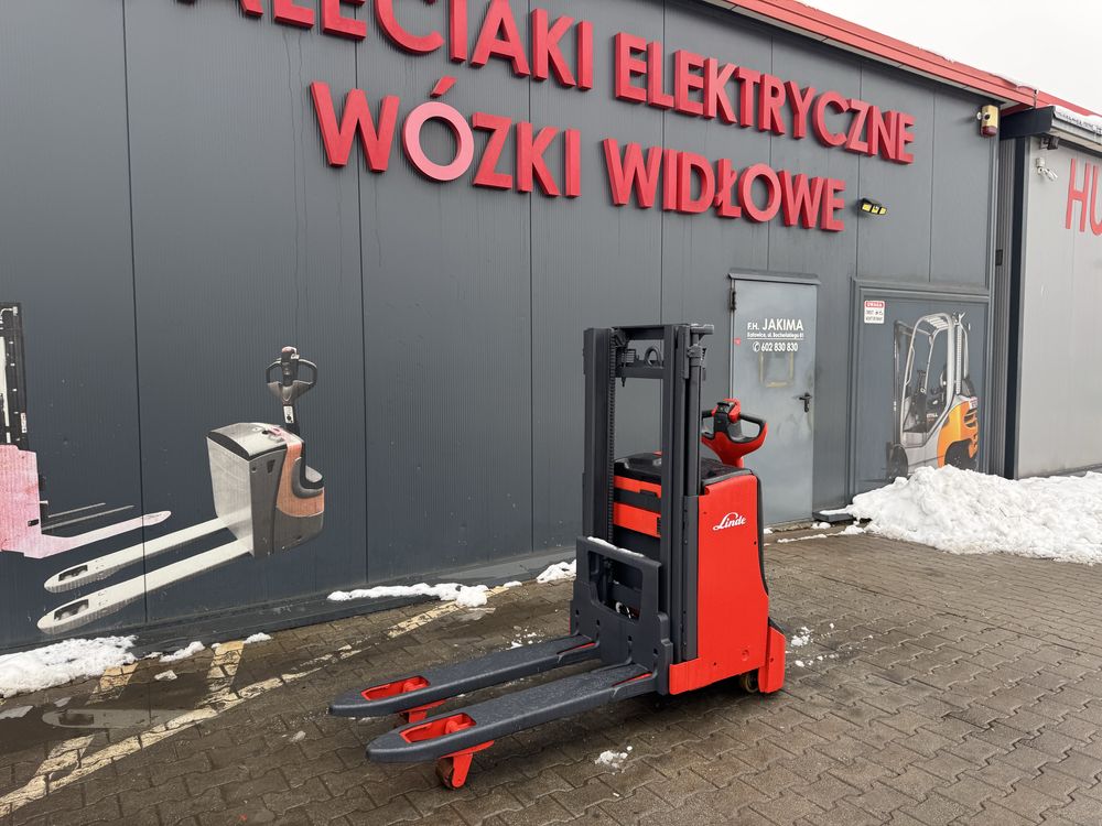 Paleciak elektryczny Linde D 08 z 2019 r 210 cm 800 kg wózek Linde