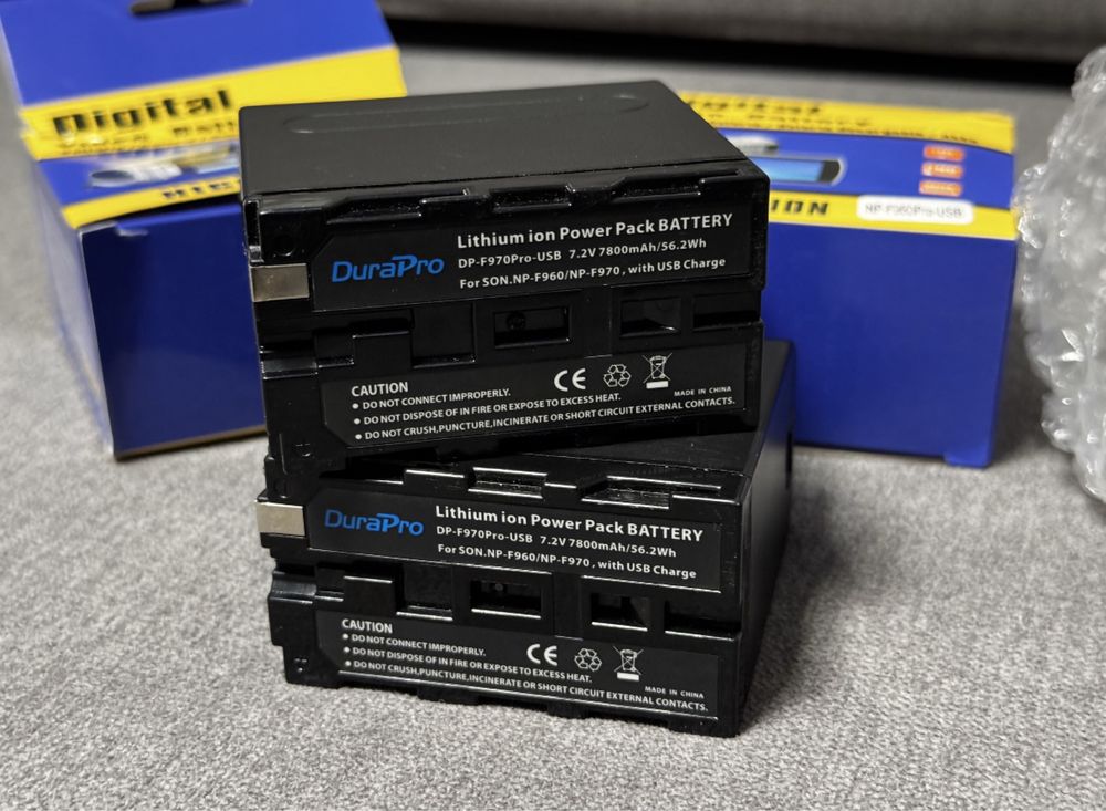 Акумулятор NP-F960Pro-usb 7.2v 7800mAh