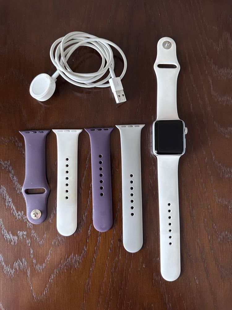Apple Watch/series 2/38 case/sport band white