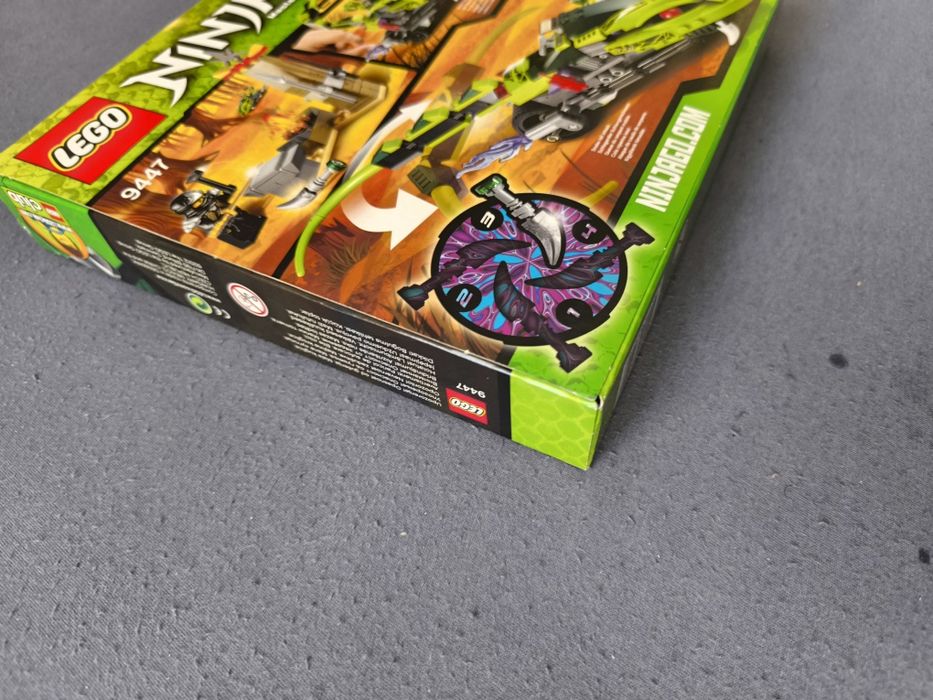 LEGO Ninjago 9447 Lasha's bite cycle
9447 Nowe LEGO Ninjago 9447 Kolek