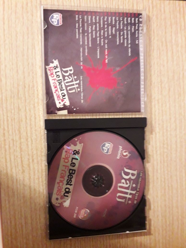 Rap Francais - francuski rap płyta CD