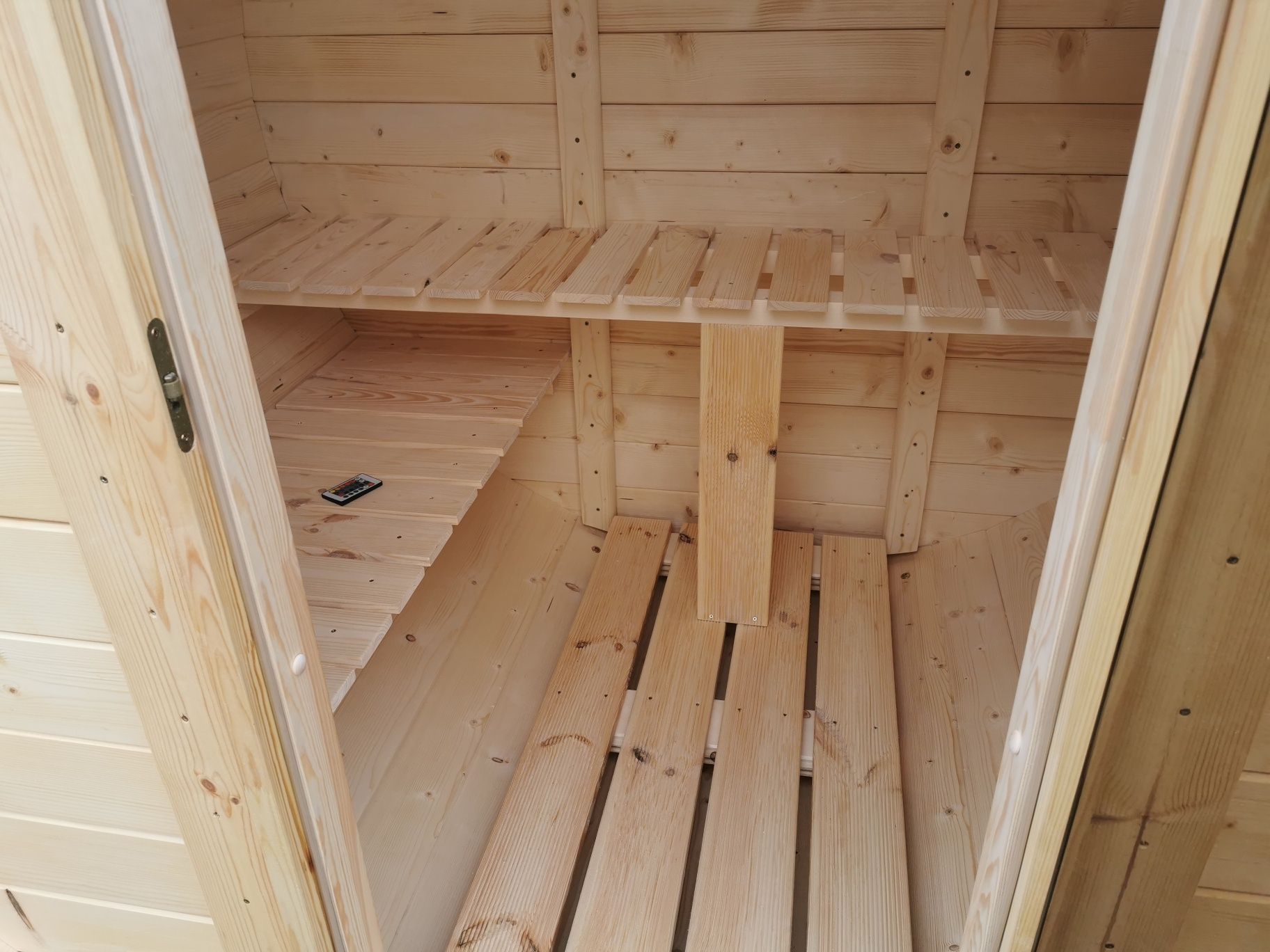 Sauna ogrodowa + piec Elektryczny 1.5 m x 2,2m Raty Leasing