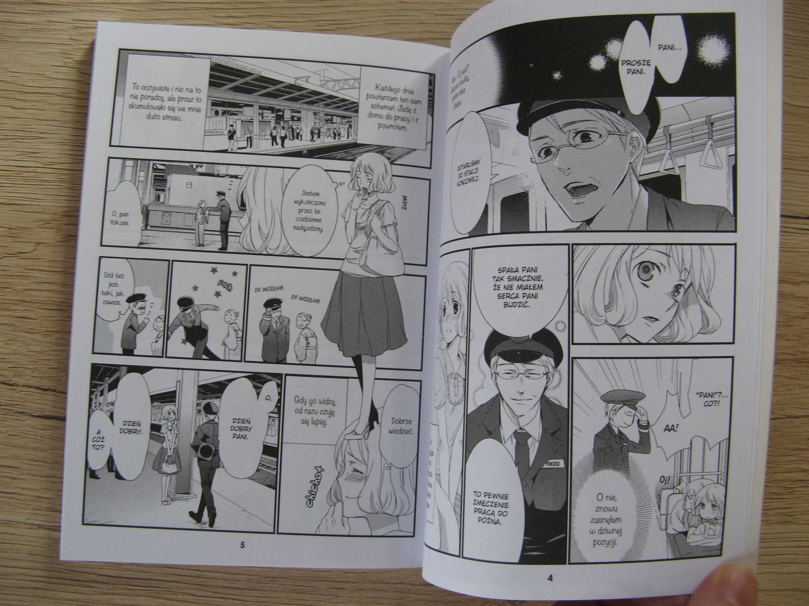 Manga Miłość na ostatniej stacji Meshi Yoshio Tatada Dango + pocztówka