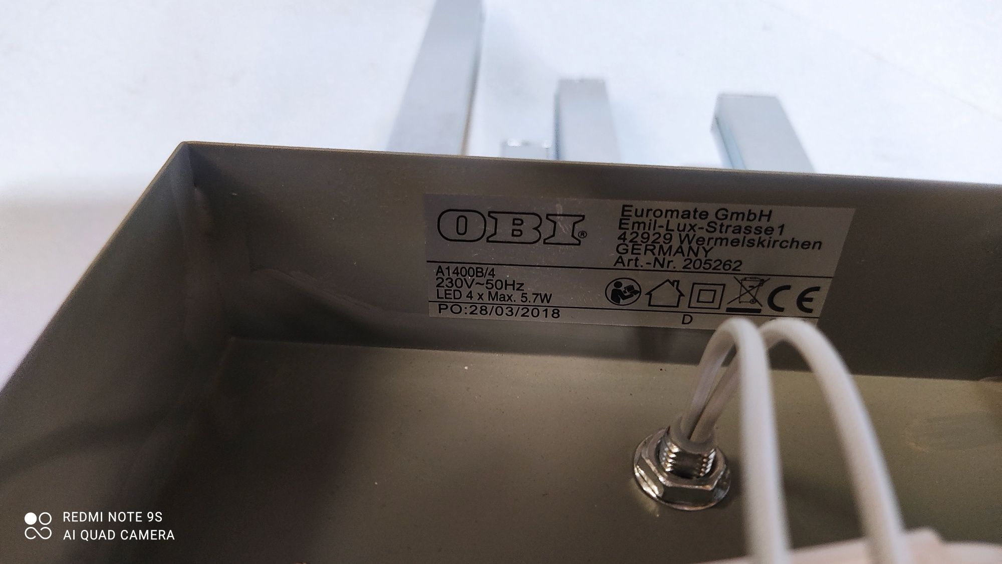 Lampa sufitowa led
