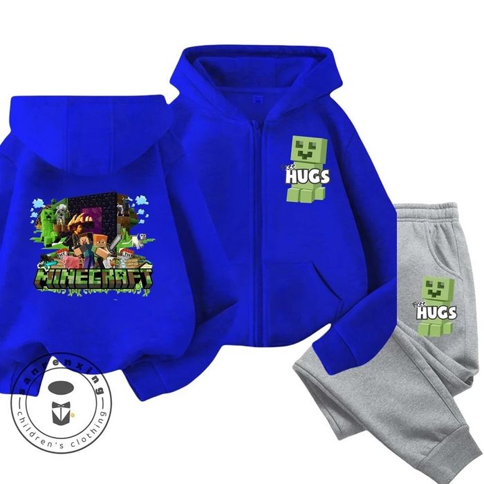 bluzy ze wzorami gry minecraft