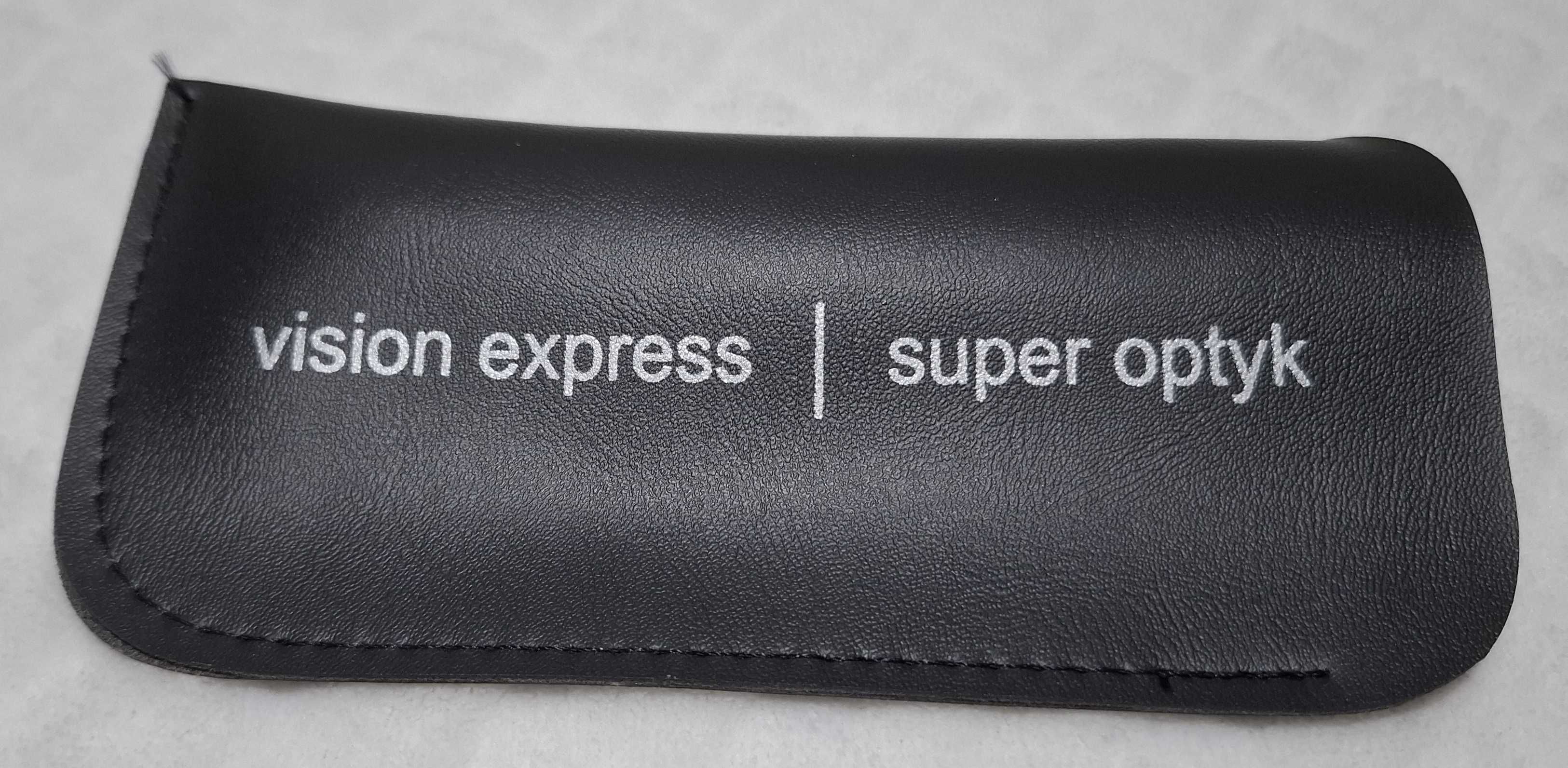 Etui na okulary, czarne, 8x16cm, Vision Express (1)