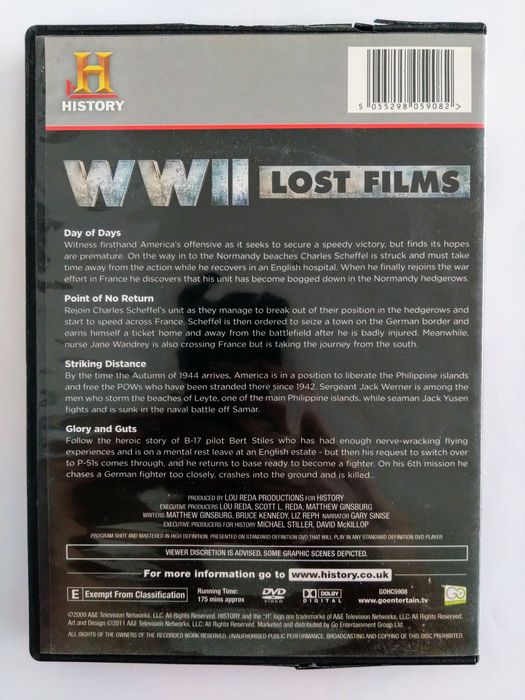 Zaginione Filmy z II Wojny Światowej / WW II Lost Films - Disc 2,3 DVD