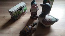 figurki ceramiczne ogrodowe dekoracyjne