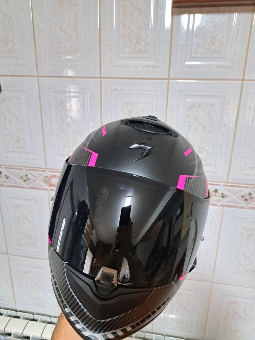 Scorpion Evo 1400 evo Matt Black / Pink