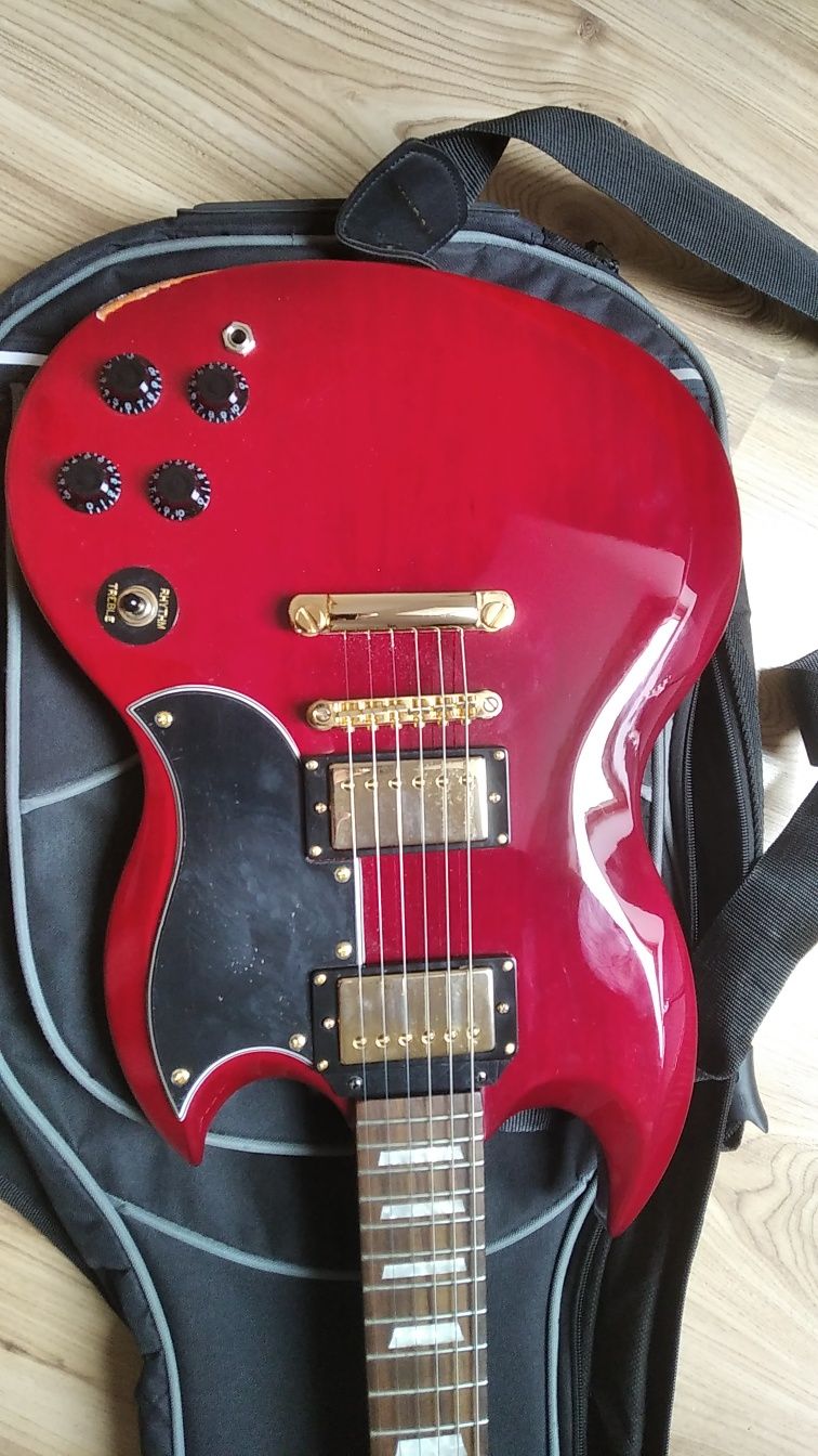 Gitara elektryczna Vintage VS6CG jak Gibson SG