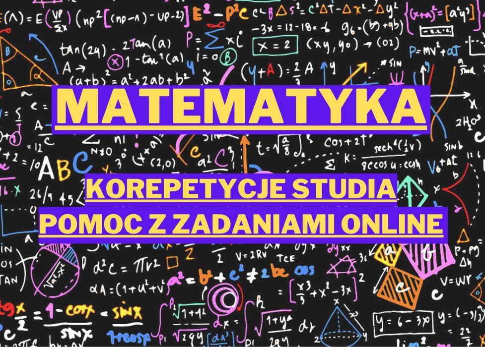 Matematyka Korepetycje - Pomoc rozwiązywanie zadań